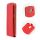 Púzdro knižkové SLIM FLIP FLEXI FRESH pre SAMSUNG GALAXY XCOVER 3 (G388F) - červené