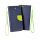 Púzdro knižkové diárové FANCY pre XIAOMI Redmi NOTE 4 - modro žlté