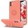 Púzdro SILICONE RING CASE  pre APPLE iPHONE 11 (6,1") - ružové