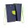 Púzdro knižkové FANCY pre SAMSUNG GALAXY S5 MINI (G800) - modro žlté