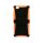 Púzdro PANZER CASE pre SONY XPERIA M4 AQUA - oranžovo čierne