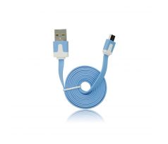 Univerzálny kábel MICRO USB SM-24-BL - modrý