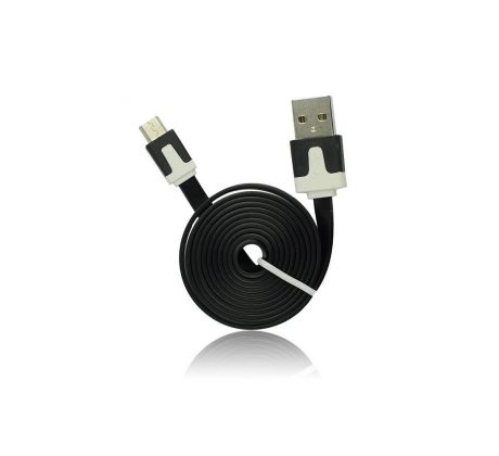 Univerzálny kábel MICRO USB SM-24-BL - čierny