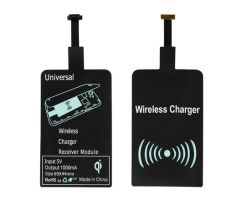Univerzálny adaptér pre bezdrôtové nabíjanie MICRO USB TYP V