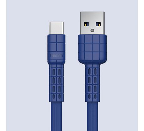 Kábel REMAX USB ARMOR RC-116a TYP C - modrý