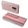 Knižkové púzdro CLEAR VIEW COVER pre SAMSUNG GALAXY A70 (A705F) - ružové