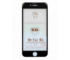 Tvrdené sklo 5D FULL COVER (full glue) 9H PRO (TG) pre APPLE IPHONE 6/6S 4,7" - čierne