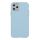 Púzdro SOLID SILICONE CASE pre APPLE iPHONE 12 PRO MAX (6,7") - modré