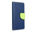 Púzdro knižkové diárové FANCY pre XIAOMI REDMi NOTE 12 5G - modro limetkové