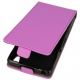 Púzdro knižkové SLIM FLIP FLEXI pre LENOVO A5000 - fialové
