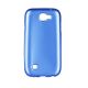 Silikónové púzdro JELLY CASE FLASH MAT pre LG K3 (2017) - modré