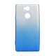 Púzdro FORCELL SHINING pre SONY XPERIA Xa2 - modro transparentné