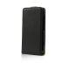 Púzdro Blun Slim Flip - Samsung Galaxy S5 (G900) - čierne + ochranná fólia