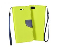 Púzdro knižkové diárové FANCY pre HTC DESIRE 530 - žlto modré