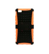 Púzdro PANZER CASE pre LG K10 (K420N) - oranžovo čierne