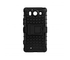 Púzdro PANZER CASE pre LG K10 (K420N) - čierne