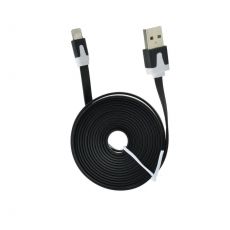 Kábel USB pre Apple Iphone 5/5C/5S/6/6Plus/iPAD mini - čierny