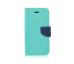 Púzdro knižkové diárové FANCY pre HTC DESIRE 630 - mätovo modré