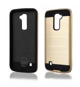 Púzdro MOTOMO CASE pre LG K10 (K420N) - zlaté