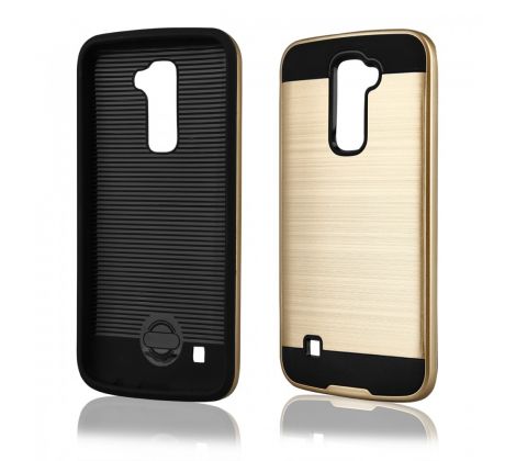 Púzdro MOTOMO CASE pre LG K10 (K420N) - zlaté