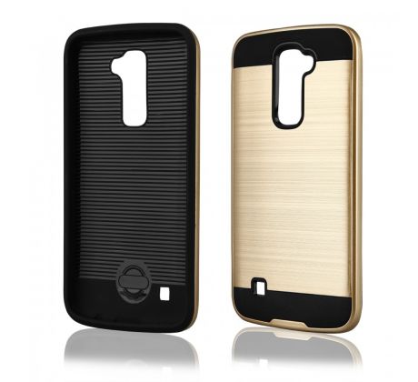 Púzdro MOTOMO CASE pre LG K10 (K420N) - zlaté