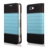 Knižkové púzdro FLIP CASE DOUBLE pre SONY XPERIA Z3 - čierno modré