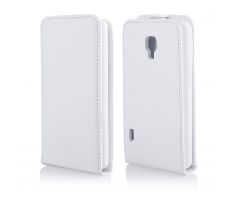 Púzdro knižkové SLIM FLIP FLEXI pre LG L7 II (P710) - biele