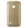 Púzdro SILIKÓNOVÉ JELLY CASE METALLIC pre MICROSOFT LUMIA 530 - zlaté