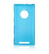 Púzdro SILIKÓNOVÉ JELLY CASE METALLIC pre MICROSOFT LUMIA 830 - modré