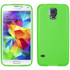Púzdro SILIKÓNOVÉ JELLY CASE METALLIC pre SAMSUNG GALAXY S5 (G900) - zelené