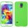 Púzdro SILIKÓNOVÉ JELLY CASE METALLIC pre SAMSUNG GALAXY S5 (G900) - zelené