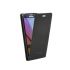 Púzdro knižkové SLIM FLIP CANVAS FLEXI pre HUAWEI P9 - čierne