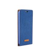 Púzdro knižkové SLIM FLIP CANVAS FLEXI pre HUAWEI P9 LITE - modré