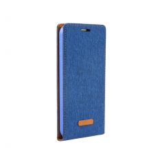 Púzdro knižkové SLIM FLIP CANVAS FLEXI pre SAMSUNG GALAXY S7 EDGE (G935F) - modré
