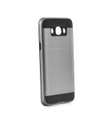 Púzdro PANZER MOTO pre SAMSUNG GALAXY J7 (J710F) 2016 - šedé