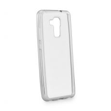 Púzdro SILIKÓNOVÉ CLEAR CASE pre HUAWEI HONOR 5C (Honor 7 Lite) - strieborné