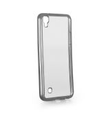 Púzdro SILIKÓNOVÉ CLEAR CASE pre LG X POWER - čierne