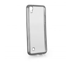 Púzdro SILIKÓNOVÉ CLEAR CASE pre LG X POWER - čierne