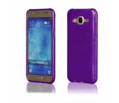 Púzdro SILIKÓNOVÉ JELLY CASE METALLIC pre SAMSUNG GALAXY J5 (J500) - fialové