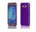 Púzdro SILIKÓNOVÉ JELLY CASE METALLIC pre SAMSUNG GALAXY J5 (J500) - fialové