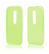 Púzdro SILIKÓNOVÉ FITTY pre MOTOROLAS MOTO G3 - zelené