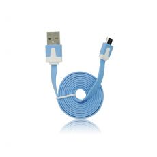 Univerzálny kábel MICRO USB SM-24-BL - modrý