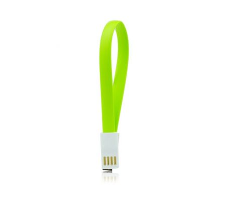 Univerzálny USB kábel pre APPLE IPHONE 5/5C/5S/5SE/6/6 PLUS - zelený