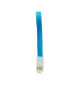 Univerzálny USB kábel pre APPLE IPHONE 5/5C/5S/5SE/6/6 PLUS - modrý