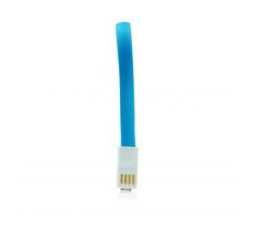 Univerzálny USB kábel pre APPLE IPHONE 5/5C/5S/5SE/6/6 PLUS - modrý