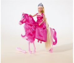 Bábika Steffi princezná na koni