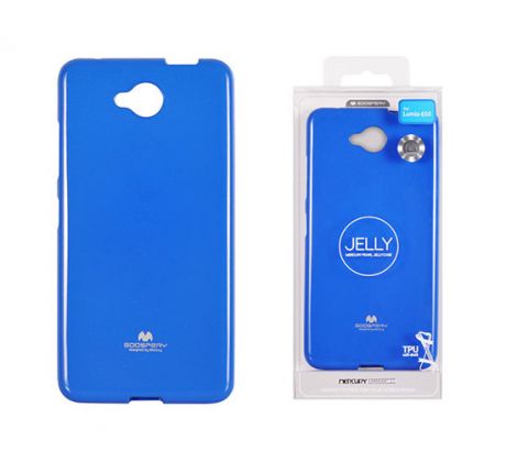 Púzdro MERCURY JELLY CASE pre MICROSOFT LUMIA 550  - modré