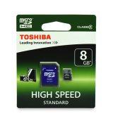 Pamäťová karta TOSHIBA MICRO SDHC 8GB s adaptérom