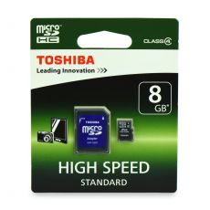 Pamäťová karta TOSHIBA MICRO SDHC 8GB s adaptérom
