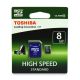 Pamäťová karta TOSHIBA MICRO SDHC 8GB s adaptérom